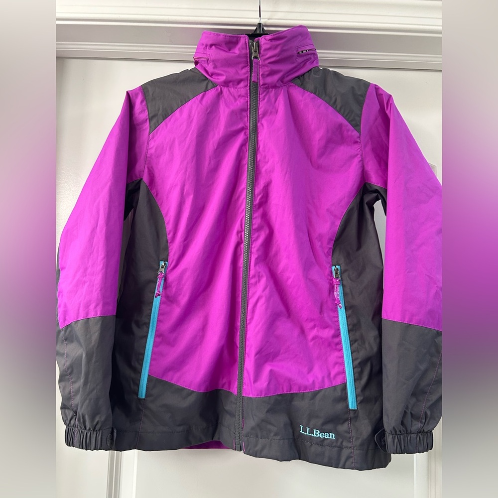 L.L. Bean Girls Size 10-12 Raincoat